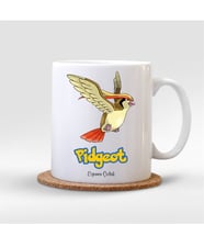 BK Gift Kişiye Özel Pokemon Pidgeot Beyaz Kupa Bardak