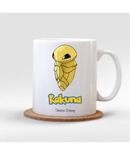 BK Gift Kişiye Özel Pokemon Kakuna Beyaz Kupa Bardak