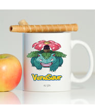 BK Gift Kişiye Özel Pokemon Venasaur Beyaz Kupa Bardak