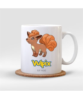 BK Gift Kişiye Özel Pokemon Gyarados Beyaz Kupa Bardak
