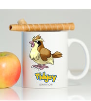 BK Gift Kişiye Özel Pokemon Pidgey Beyaz Kupa Bardak