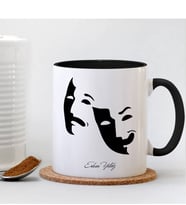 BK Gift Kişiye Özel Mesleki Oyuncu Siyah Kupa Bardak - 003