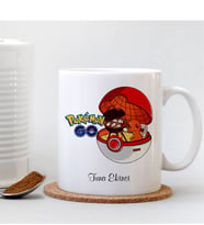 BK Gift Kişiye Özel Pokemon Beyaz Kupa Bardak - 004