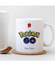 BK Gift Kişiye Özel Pokemon Beyaz Kupa Bardak - 001