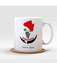 BK Gift Kişiye Özel Kastamonu Beyaz Kupa Bardak - 001