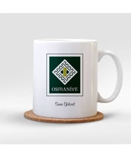 BK Gift Kişiye Özel Osmaniye Beyaz Kupa Bardak - 001