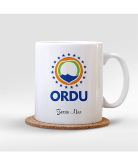 BK Gift Kişiye Özel Ordu Beyaz Kupa Bardak - 001