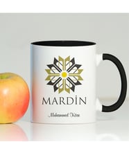 BK Gift Kişiye Özel Mardin Beyaz Kupa Bardak - 001