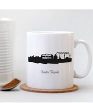 BK Gift Kişiye Özel Manisa Beyaz Kupa Bardak - 002