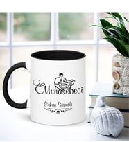 BK Gift Kişiye Özel Mesleki Muhasebeci Siyah Kupa Bardak