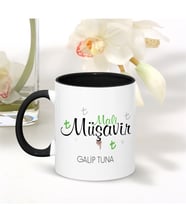 BK Gift Kişiye Özel Mesleki Mali Müşavir Siyah Kupa Bardak