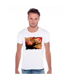 Erkek Tişört (sarı Kırmızı Temalı) 003