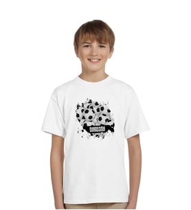 BK Gift Siyah-Beyaz Temalı Çocuk Tişört-7