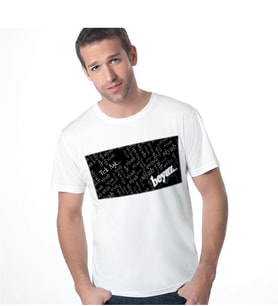 Erkek Tişört (siyah Beyaz Temalı) 002