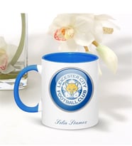 BK Gift Kişiye Özel Leicester City Mavi Kupa Bardak - 002