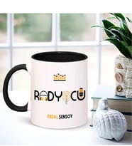 BK Gift Kişiye Özel Mesleki Radyocu Siyah Kupa Bardak