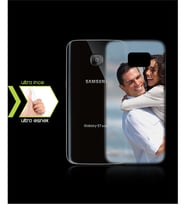 BK Gift Kişiye Özel Samsung Galaxy S7 Edge İnce Şeffaf Silikon Telefon Kapağı