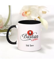 BK Gift Kişiye Özel Mesleki Başkan Siyah Kupa Bardak - 002