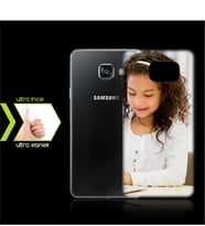 BK Gift Kişiye Özel Samsung Galaxy A3 2016 İnce Şeffaf Silikon Telefon Kapağı