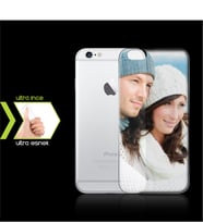 BK Gift Kişiye Özel Iphone 6S İnce Şeffaf Silikon Telefon Kapağı