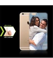 BK Gift Kişiye Özel Iphone 6S Plus İnce Şeffaf Silikon Telefon Kapağı