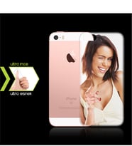 BK Gift Kişiye Özel Iphone 5SE İnce Şeffaf Silikon Telefon Kapağı