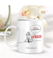BK Gift Kişiye Özel Mesleki Spiker Beyaz Kupa Bardak - 002