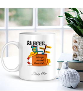 BK Gift Kişiye Özel Mesleki Rehber Beyaz Kupa Bardak - 001