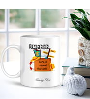 BK Gift Kişiye Özel Mesleki Rehber Beyaz Kupa Bardak - 001