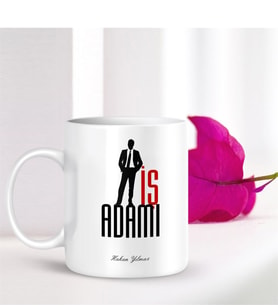 BK Gift Kişiye Özel Mesleki İş Adamı Beyaz Kupa Bardak - 001