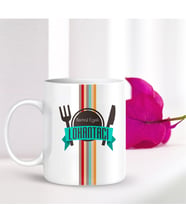 BK Gift Kişiye Özel Mesleki Lokantacı Beyaz Kupa Bardak - 001