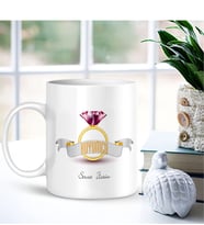 BK Gift Kişiye Özel Mesleki Kuyumcu Beyaz Kupa Bardak - 001