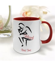 BK Gift Kişiye Özel Mesleki Filozof Kırmızı Kupa Bardak - 001
