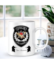 BK Gift Kişiye Özel Mesleki Özel Harekat Beyaz Kupa Bardak - 001