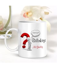 BK Gift Kişiye Özel Mesleki Bilirkişi Beyaz Kupa Bardak - 001