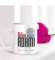 BK Gift Kişiye Özel Mesleki Bilim Adamı Beyaz Kupa Bardak - 001
