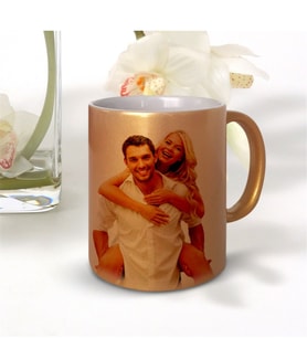 BK Gift Kişiye Özel Altın Yaldız Kupa Bardak