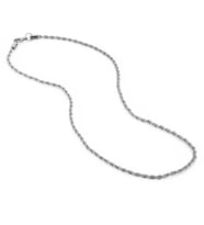 Chavin Burgu Kıvrık Model 4 mm. 50 cm. Çelik Zincir da36