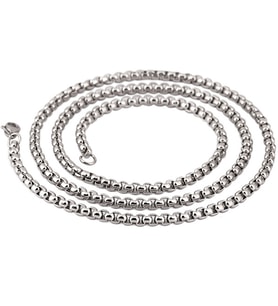 Chavin Gri 75 cm. 2 mm. Erkek Çelik Zincir de95