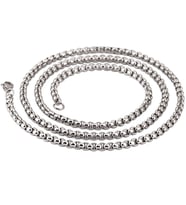 Chavin Gri 75 cm. 2 mm. Erkek Çelik Zincir de95