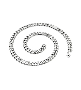 Chavin Gri 55 cm. 7 mm. Gürmet Erkek Çelik Zincir dm95