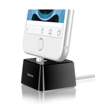 Baseus Quadrate Siyah Lightning Stand Dock