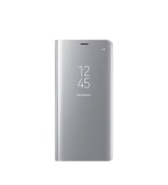 Samsung Galaxy Note 8 Clear View Gümüş Kılıf