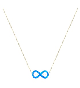 Altın Opal Sonsuzluk Kolye DU0096