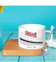 BK Gift Kişiye Özel Mesleki Gardiyan Ahşap Altlıklı Seramik Fincan - 2