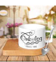 BK Gift Kişiye Özel Mesleki Onkolog Ahşap Altlıklı Seramik Fincan