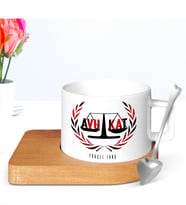 BK Gift Kişiye Özel Mesleki Avukat Ahşap Altlıklı Seramik Fincan - 5