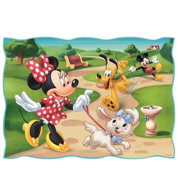 Trefl Puzzle Mickey Mouse & Friends 4'Lü 35+48+54+70 Parça Yapboz