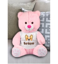 Burdayım Temalı Peluş Ayıcık 50 Cm 82238 82238