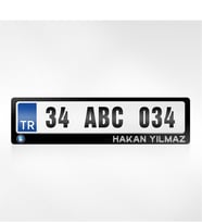 BK Gift Kişiye Özel İsimli Geely Logolu Plakalık
